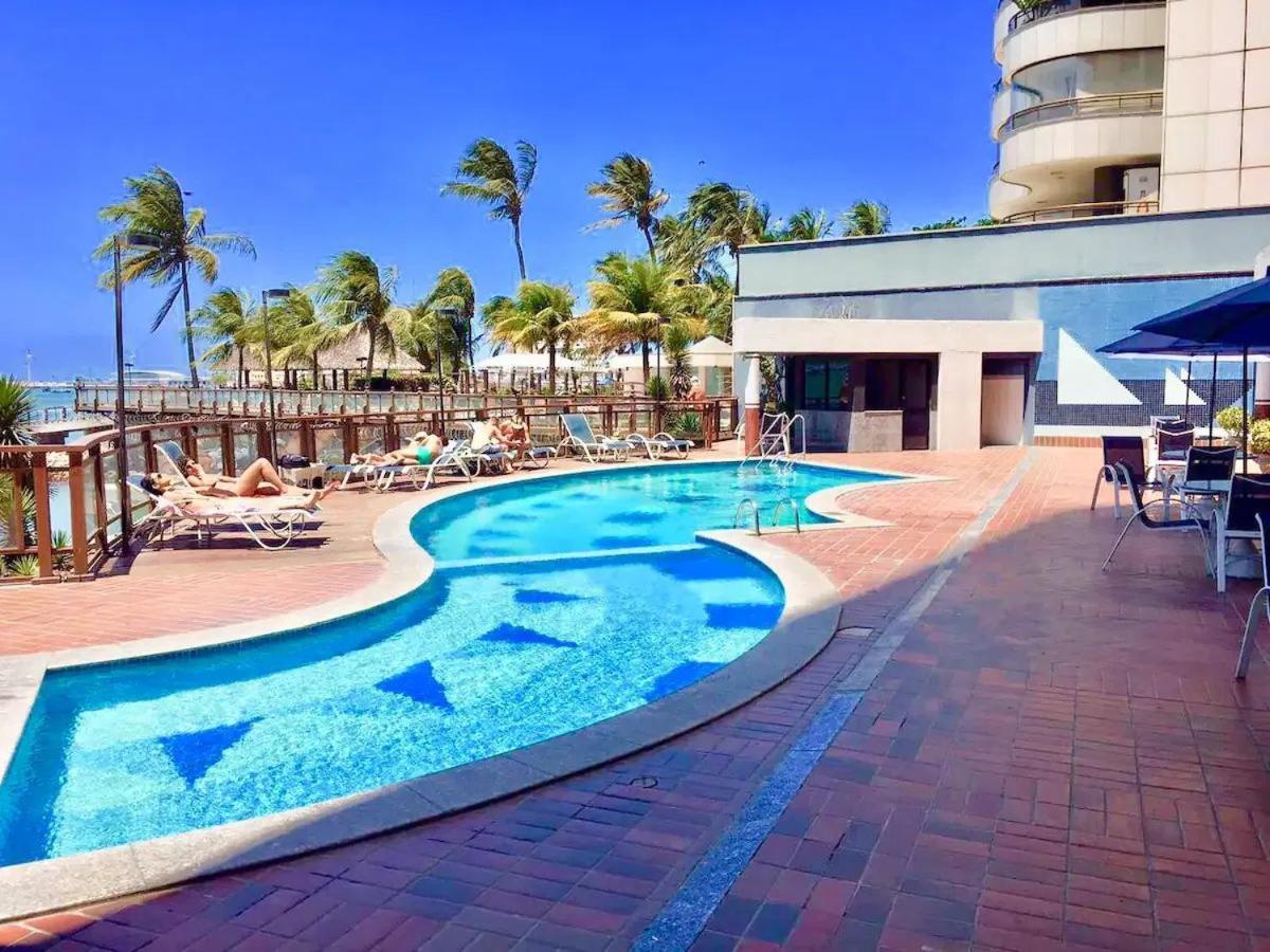 Flat Iate Plaza - Fortaleza - Mucuripe - Praia De Iracema Bagian luar foto
